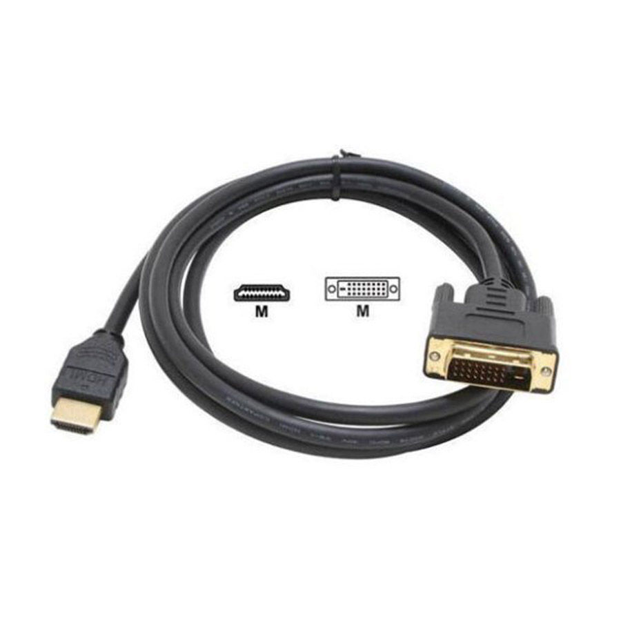 Миниатюра: Gold Touch - DVI to HDMI - 1.8m (DVI24+1Pin to HDMI)