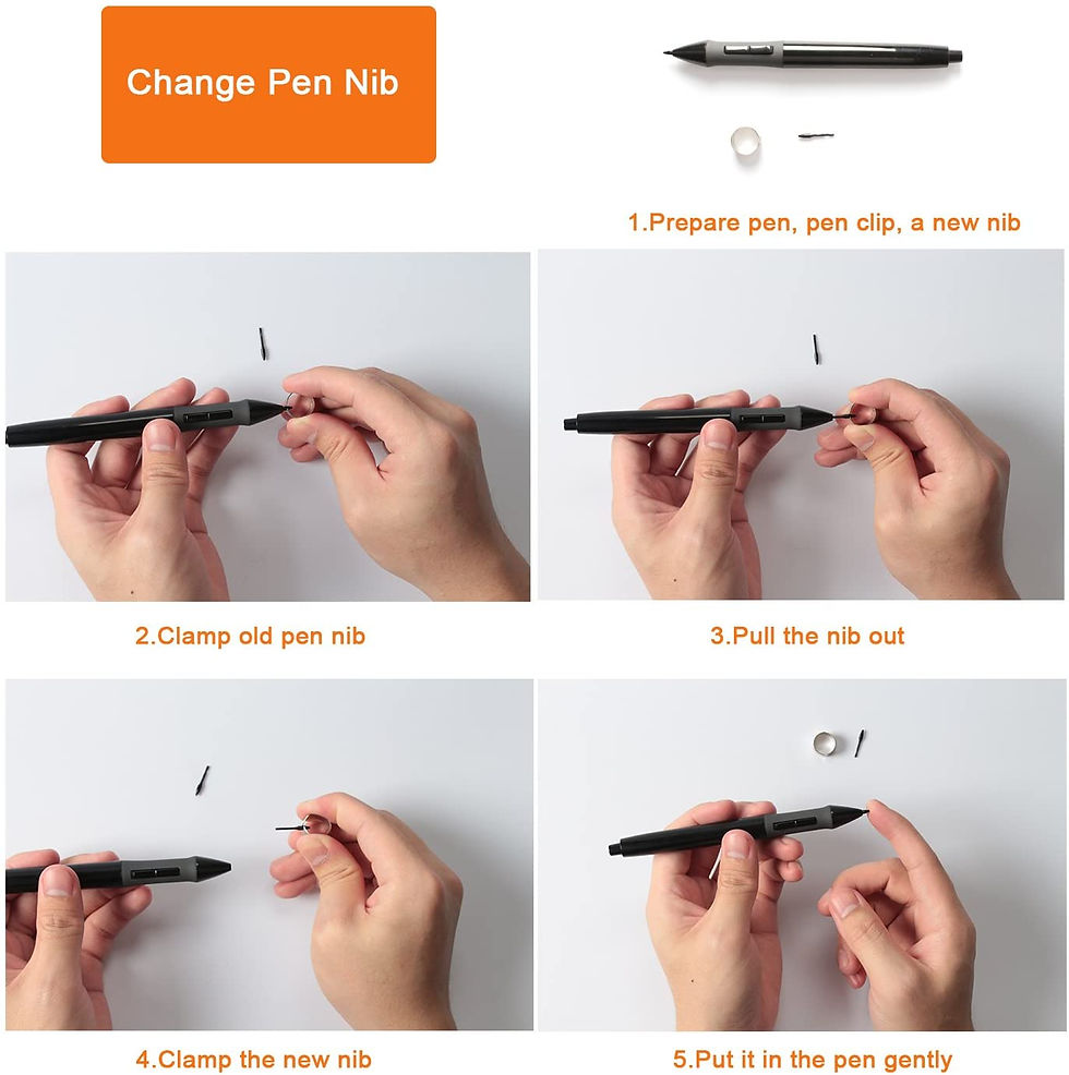 Thumbnail: Graphic Tablet - Gaomon - Battery Pen - Artpaint AP10