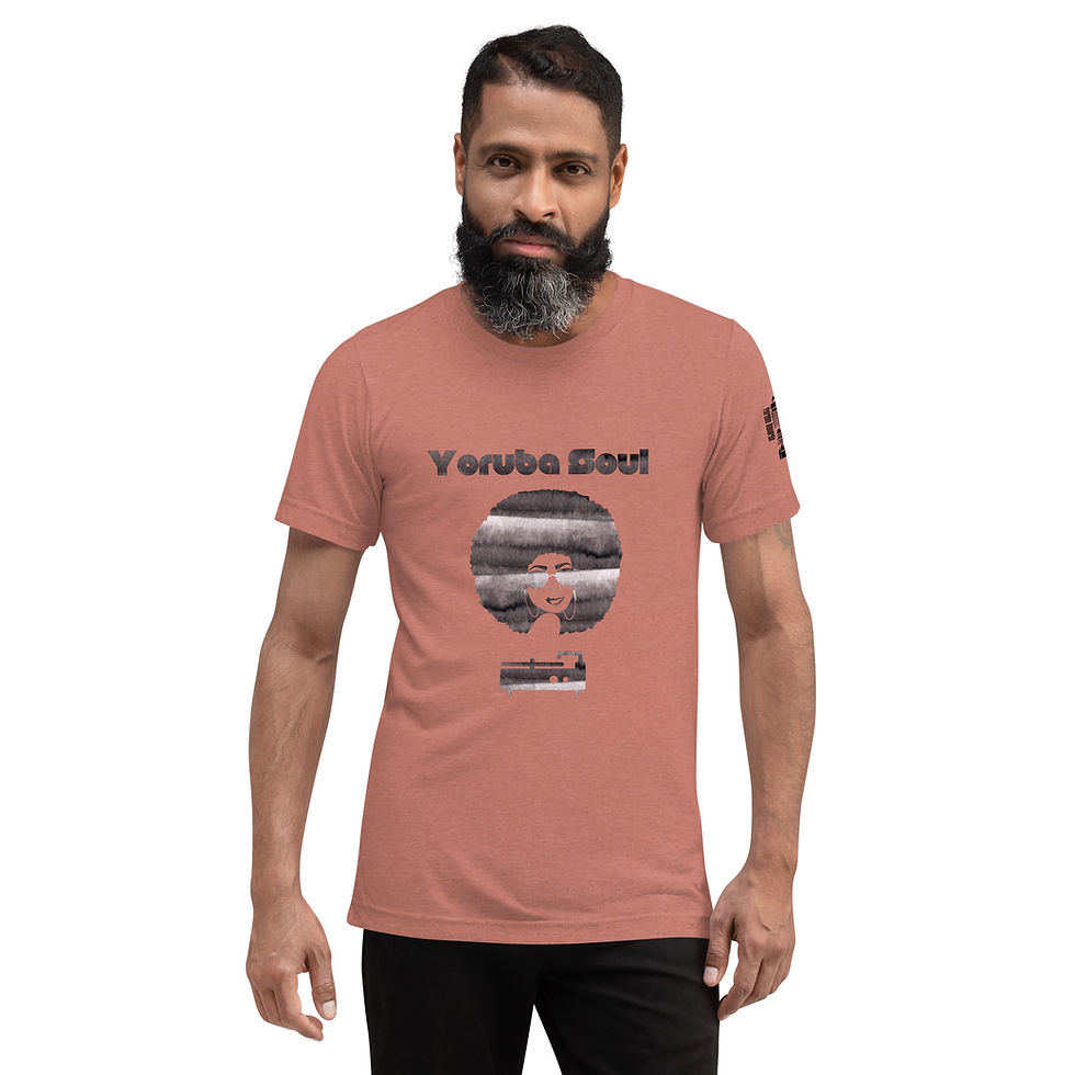 Thumbnail: Yoruba Soul Afro Men's Short Sleeve T-shirt