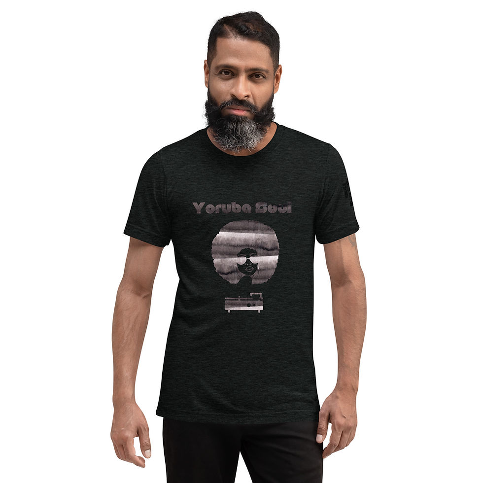 Thumbnail: Yoruba Soul Afro Men's Short Sleeve T-shirt