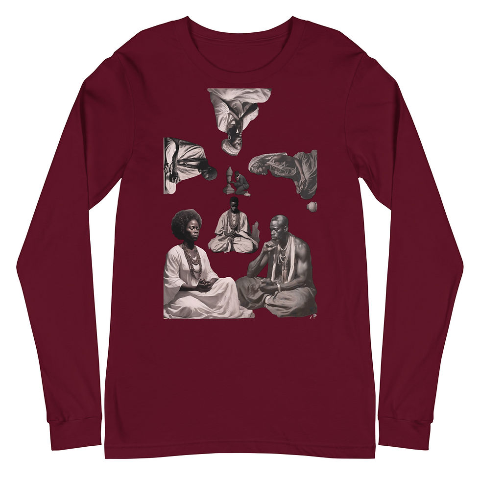 Thumbnail: In Prayer Unisex Long Sleeve Tee