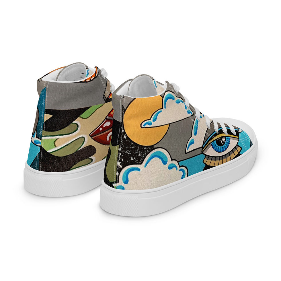 Thumbnail: Organica Women’s High Top Canvas Shoes