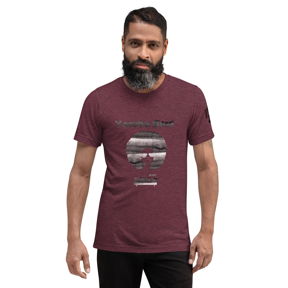Thumbnail: Yoruba Soul Afro Men's Short Sleeve T-shirt