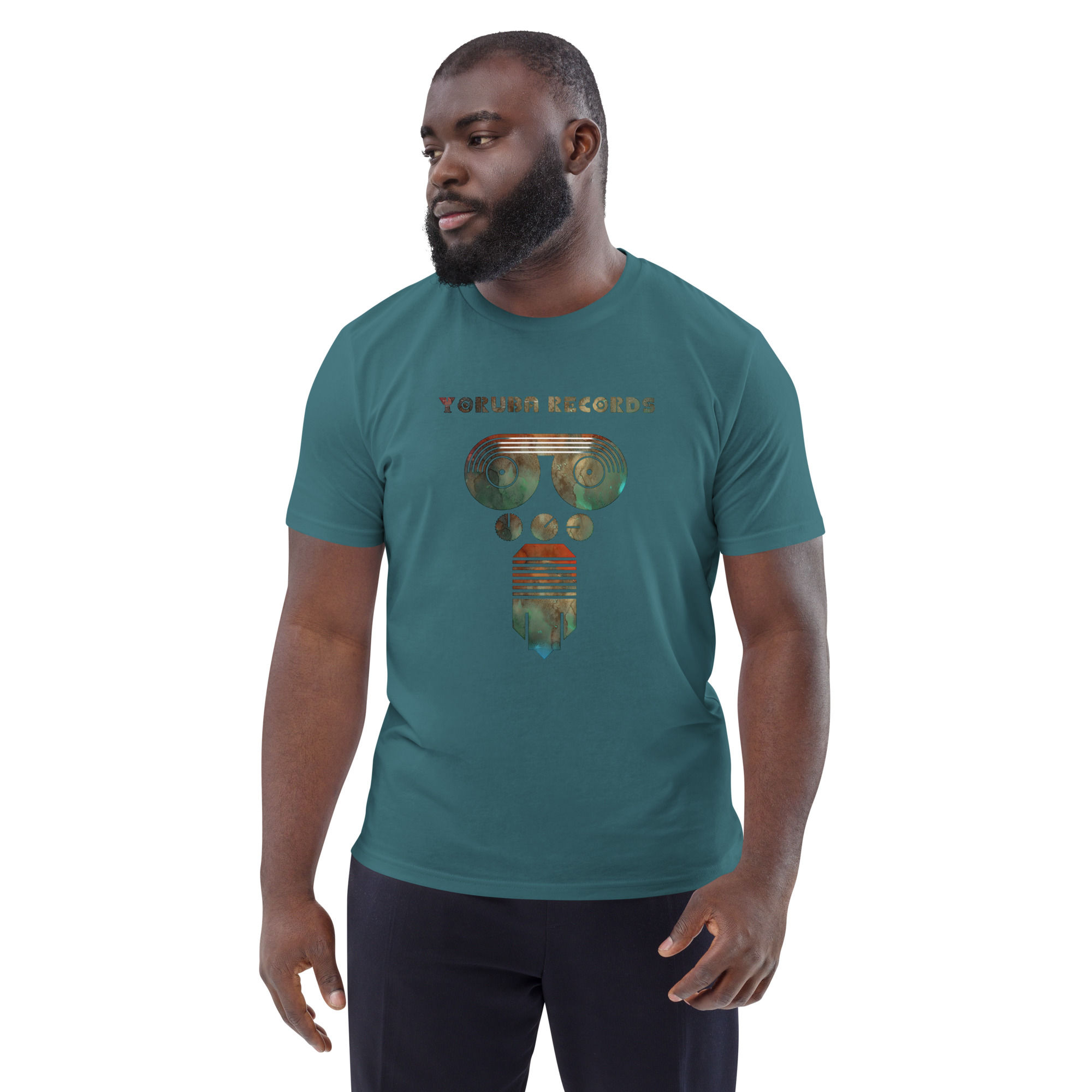 Yoruba Records Mixer Unisex Organic Cotton T-shirt