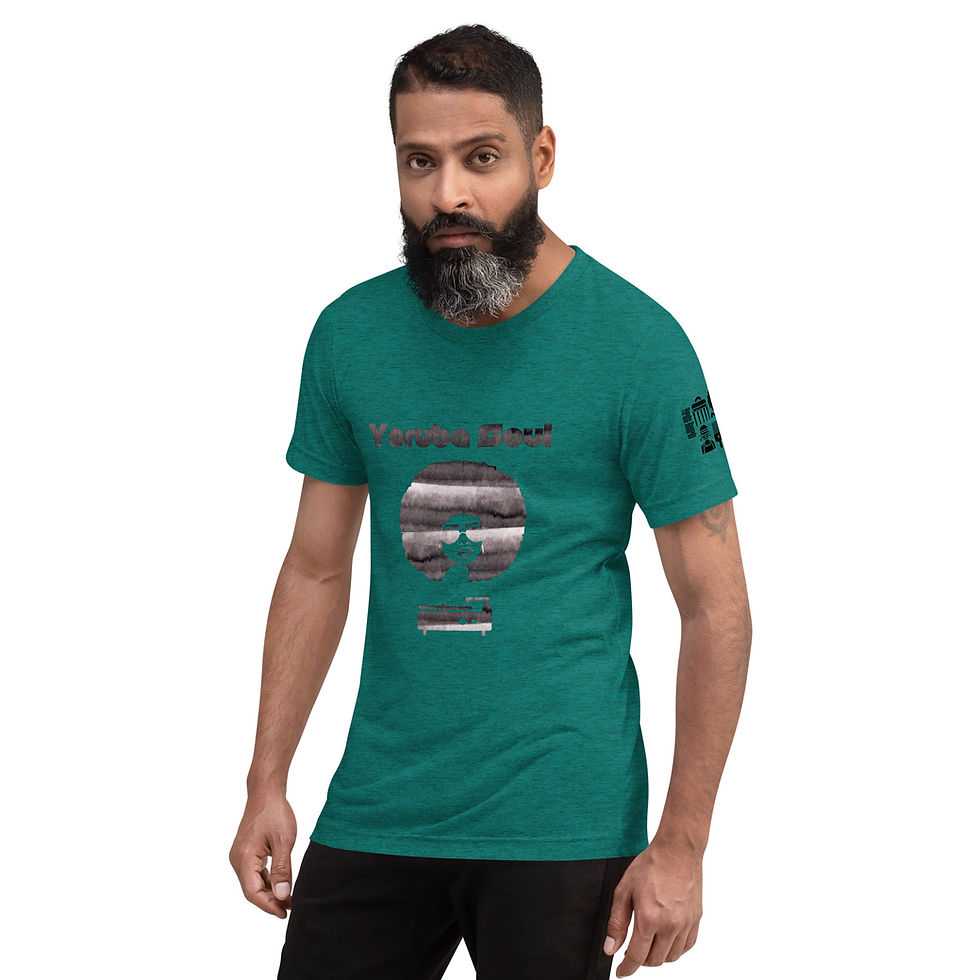 Thumbnail: Yoruba Soul Afro Men's Short Sleeve T-shirt