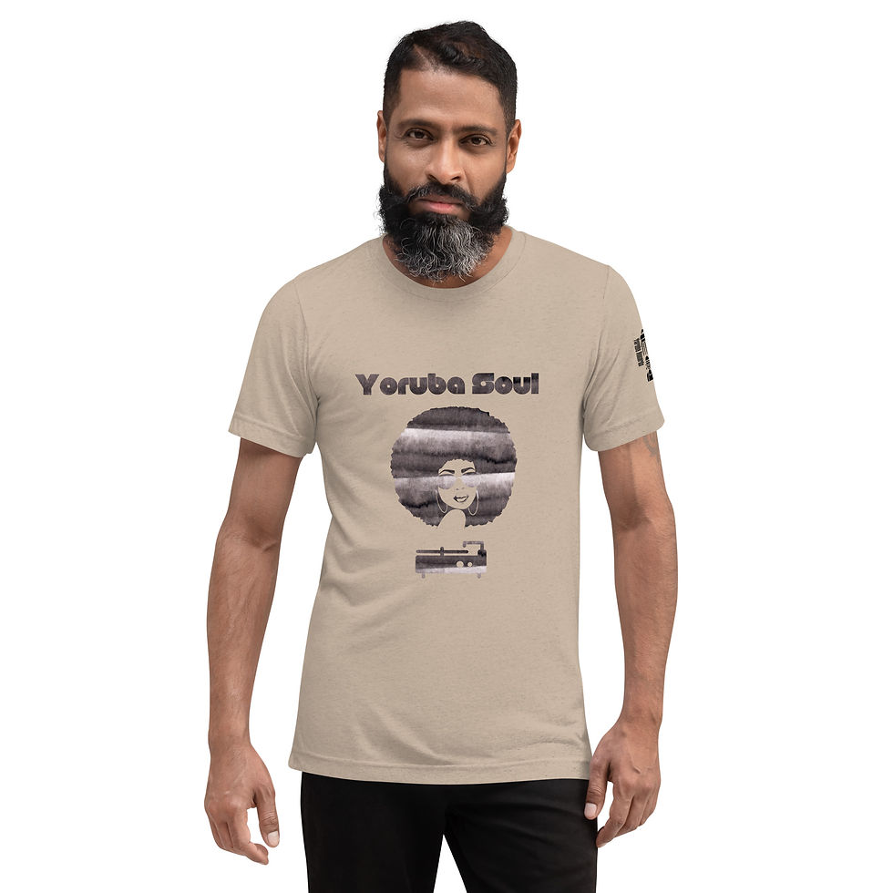 Thumbnail: Yoruba Soul Afro Men's Short Sleeve T-shirt