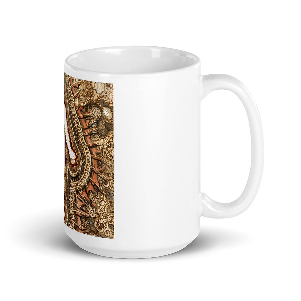 Thumbnail: Obatala (Yeku Yeku) Mug (Pyrography Orisha Series)