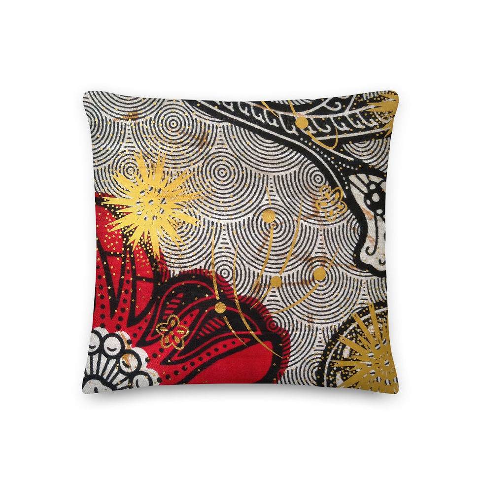 Thumbnail: The Flaming Rose Premium Pillow