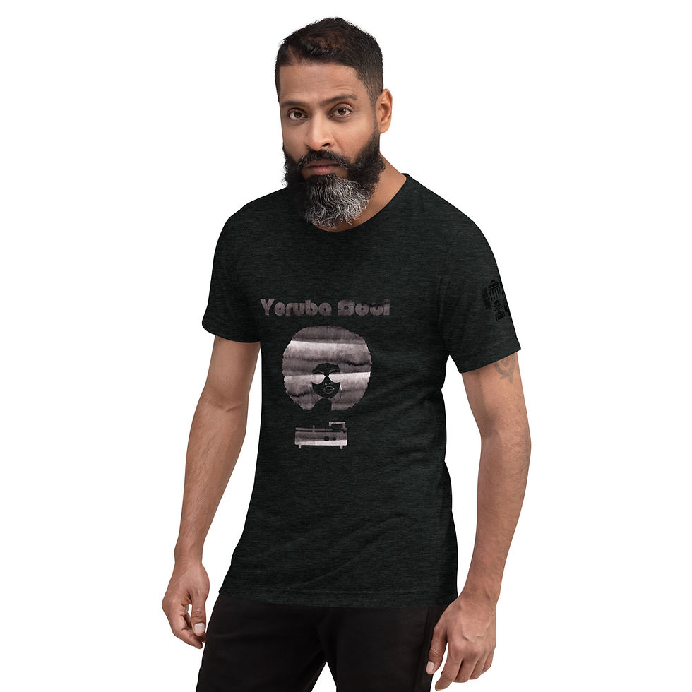 Thumbnail: Yoruba Soul Afro Men's Short Sleeve T-shirt