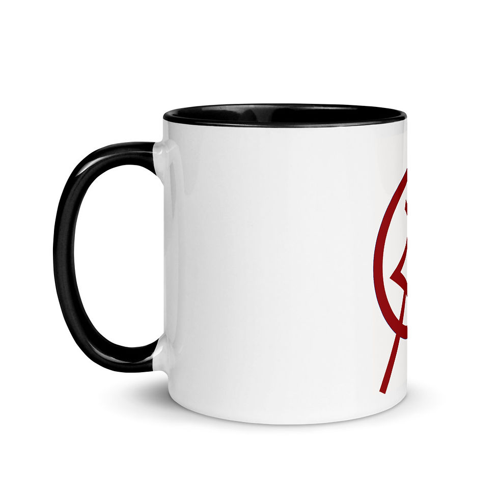 Thumbnail: po-lar-i-ty Mug with Color Inside
