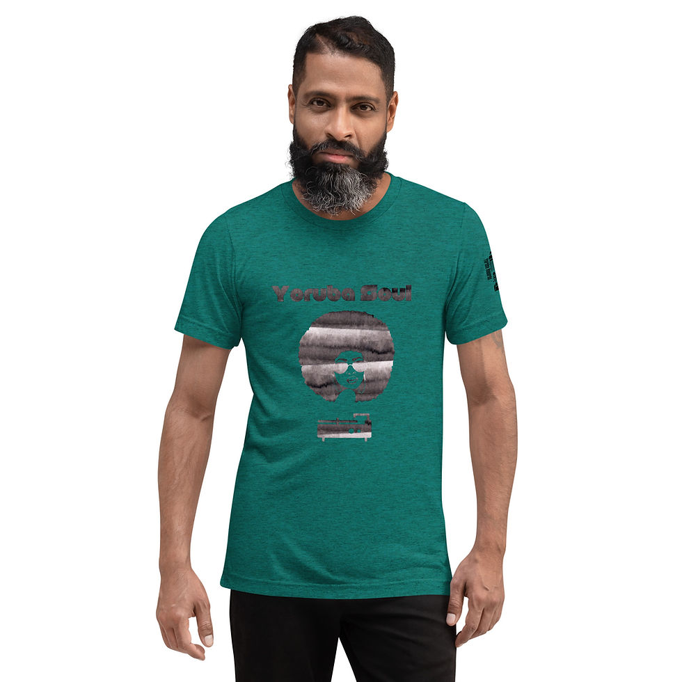 Thumbnail: Yoruba Soul Afro Men's Short Sleeve T-shirt