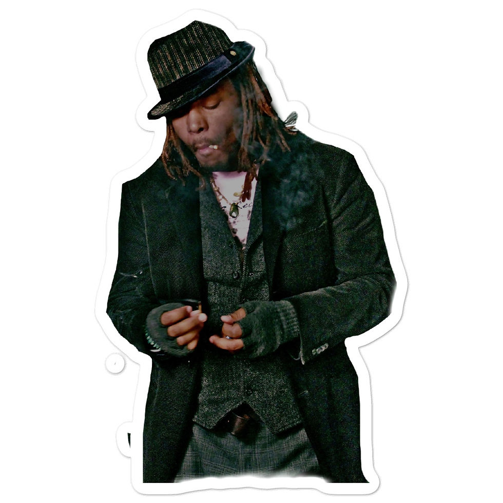 Thumbnail: Osunlade Bubble-free stickers
