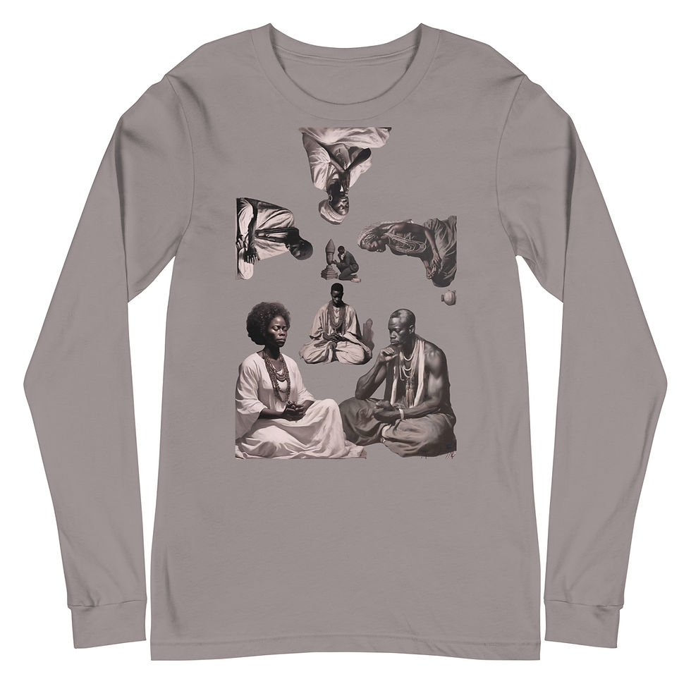 Thumbnail: In Prayer Unisex Long Sleeve Tee