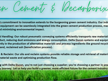 Green Cement and Decarbonization