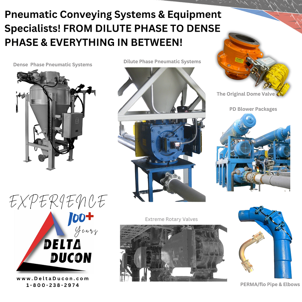 different industrial machines Delta Ducon provides