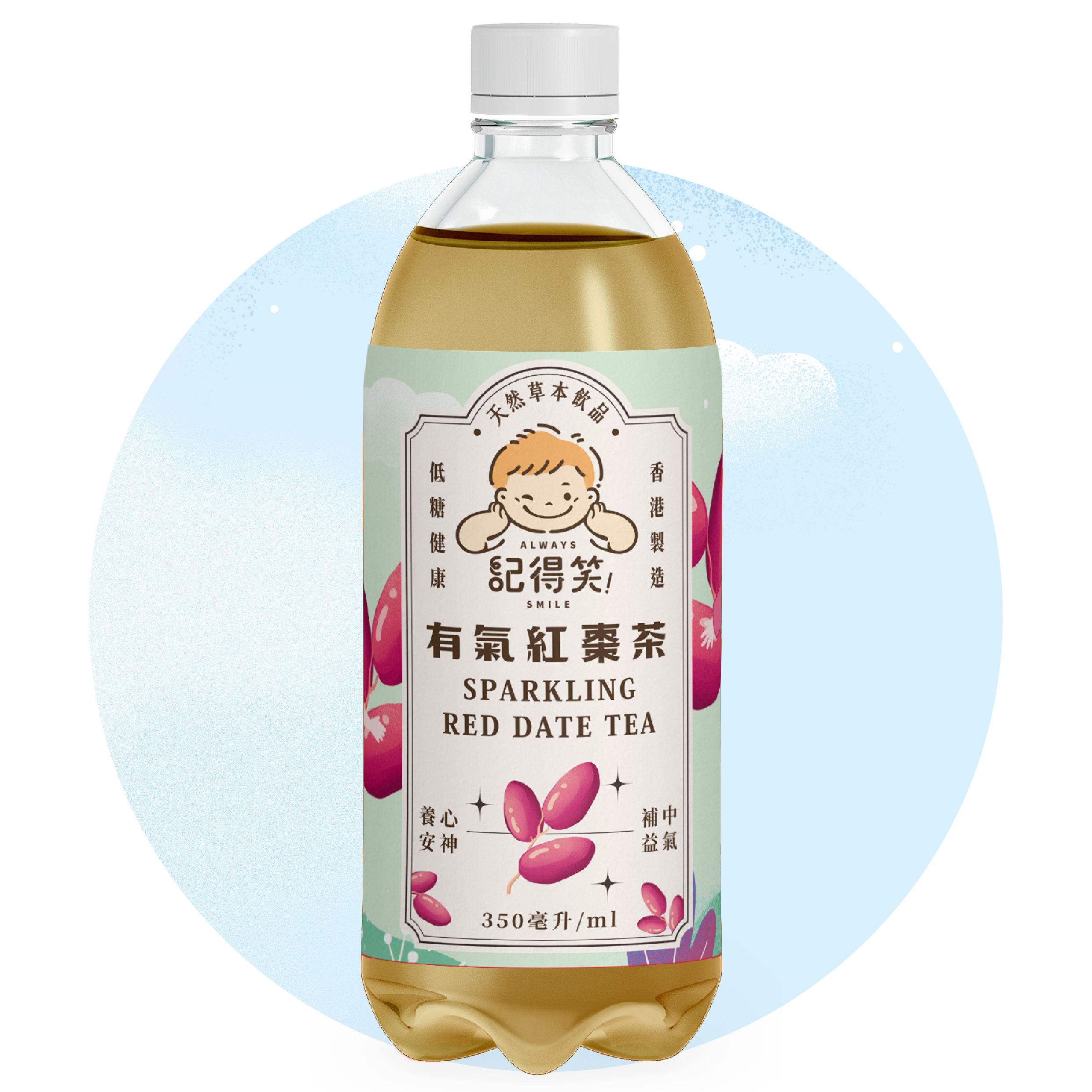 記得笑 有氣紅棗茶*350ml x 10支