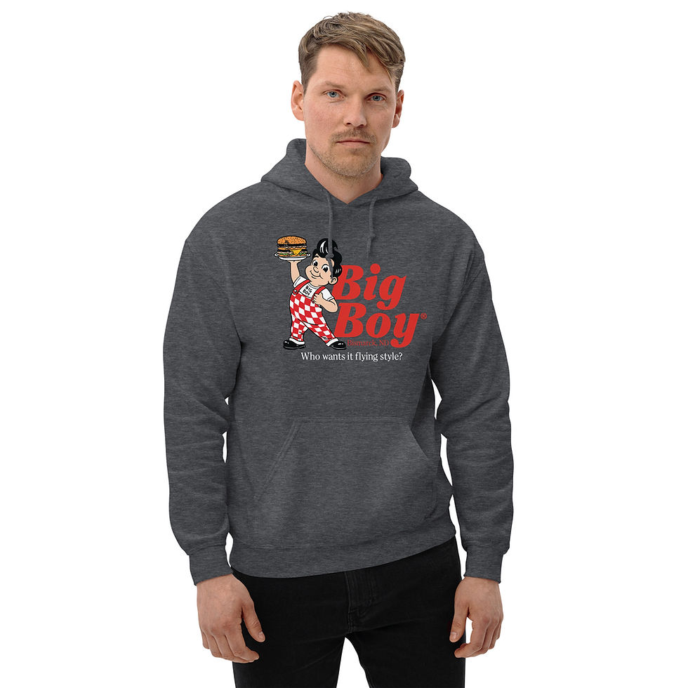 Thumbnail: Bismarck Big Boy Original Hoodie