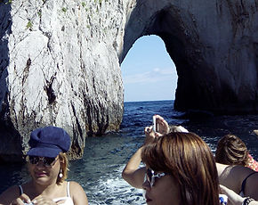 Capri, passeio no barco