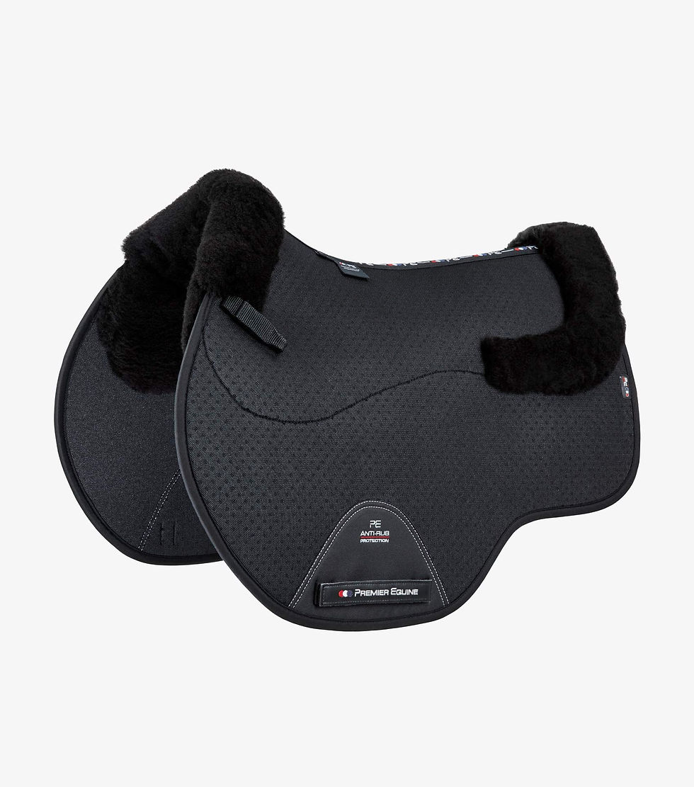 Thumbnail: Premier Equine Air-technology Shockproof Wool Saddle Pad