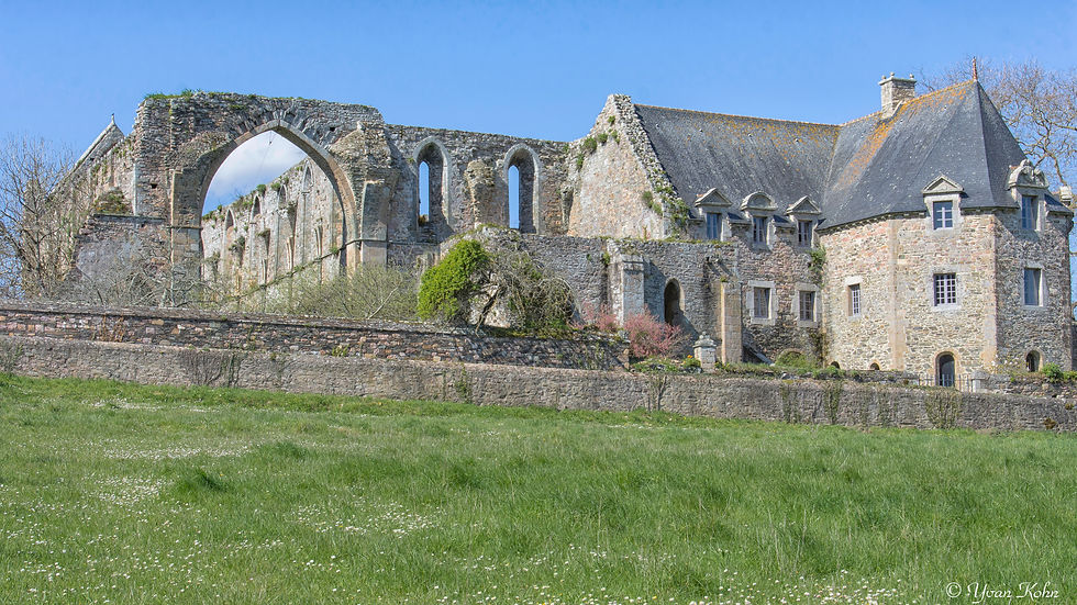 Abbaye de Beauport - Côté océan