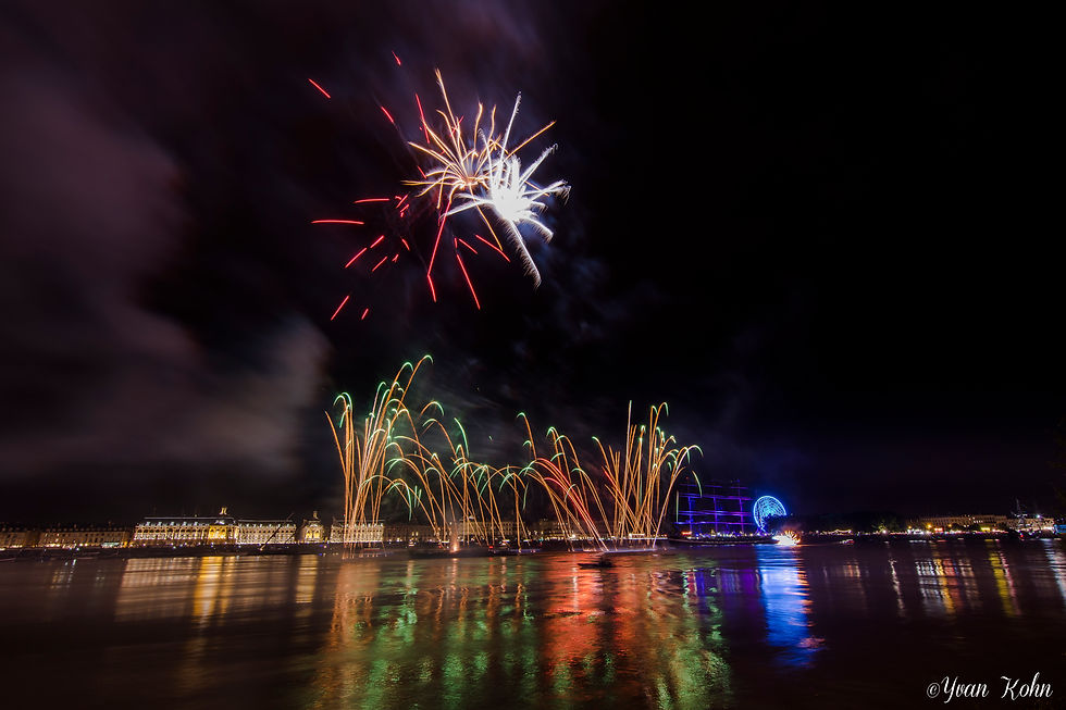 Feux d'artifice - Bordeaux
