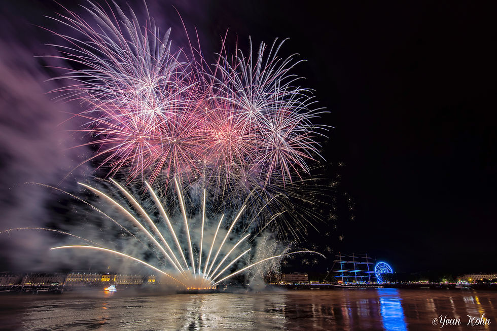 Feux d'artifice - Bordeaux