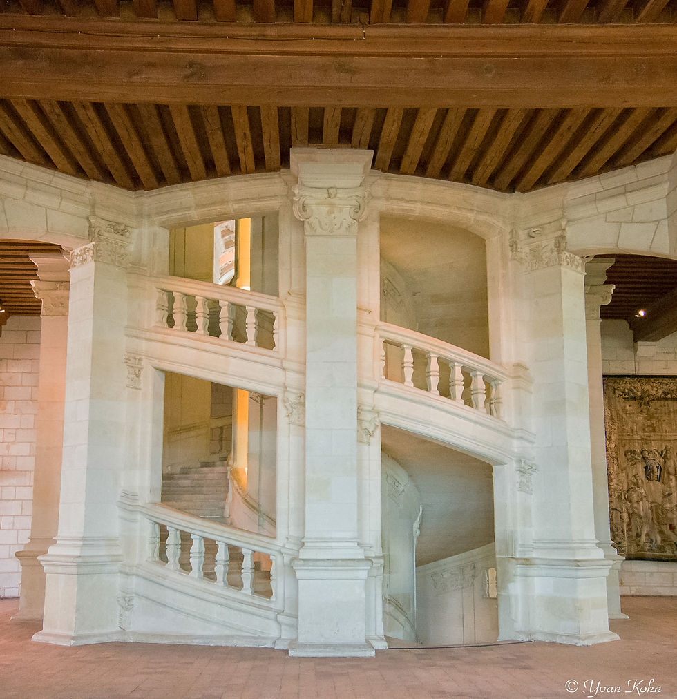 Escalier double - Chambord