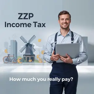 Ile naprawdę oddajesz Belastingdienst i jak legalnie zapłacić mniej? Podatek dochodowy i ulgi podatkowe dla ZZP.