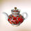 Thumbnail: Soviet Lomonosov Red Rooster porcelain teapot, 1970s collectible with vibrant design.