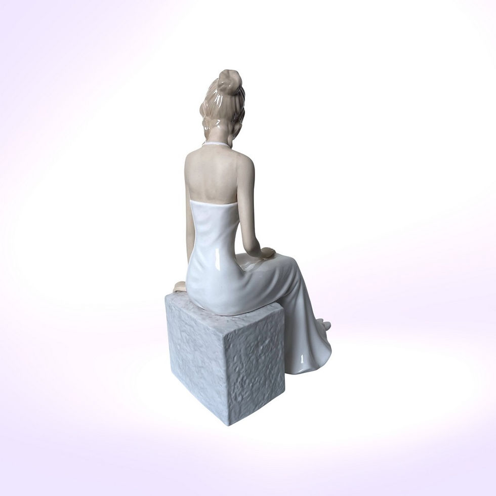 Leonardo Grace porcelain figurine Annie Rowe design 2000s vintage collectible