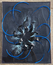 Squiggle Star Painting