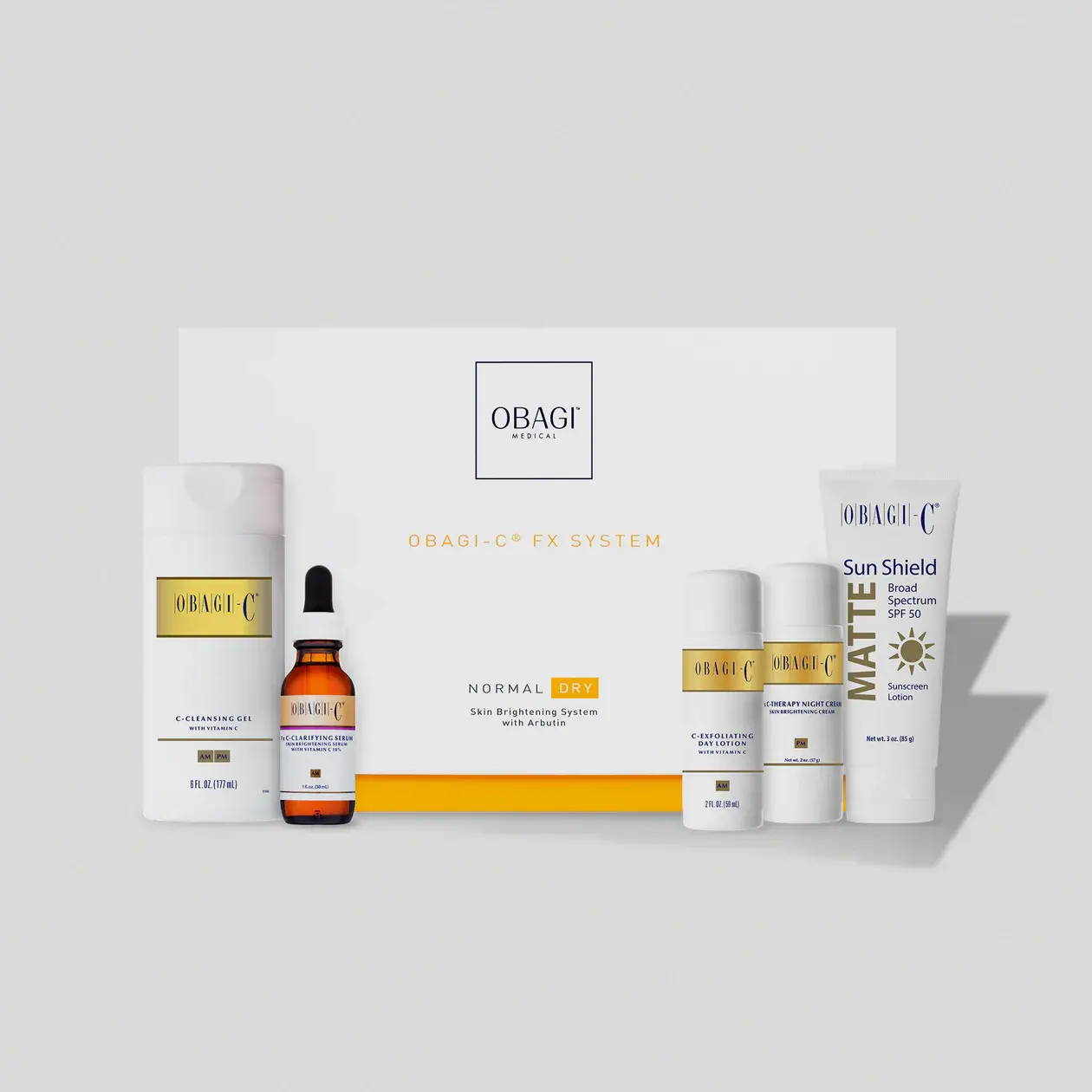Obagi-C Fx Skin Brightening System: Normal To Dry Skin