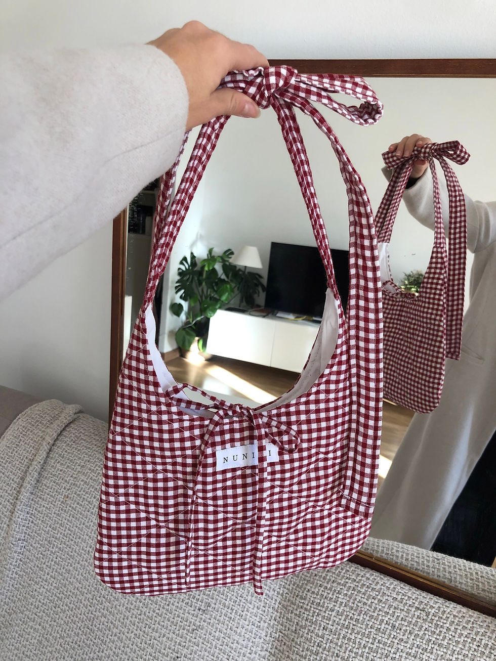 Miniatura: Bolso Vichy Cereza 
