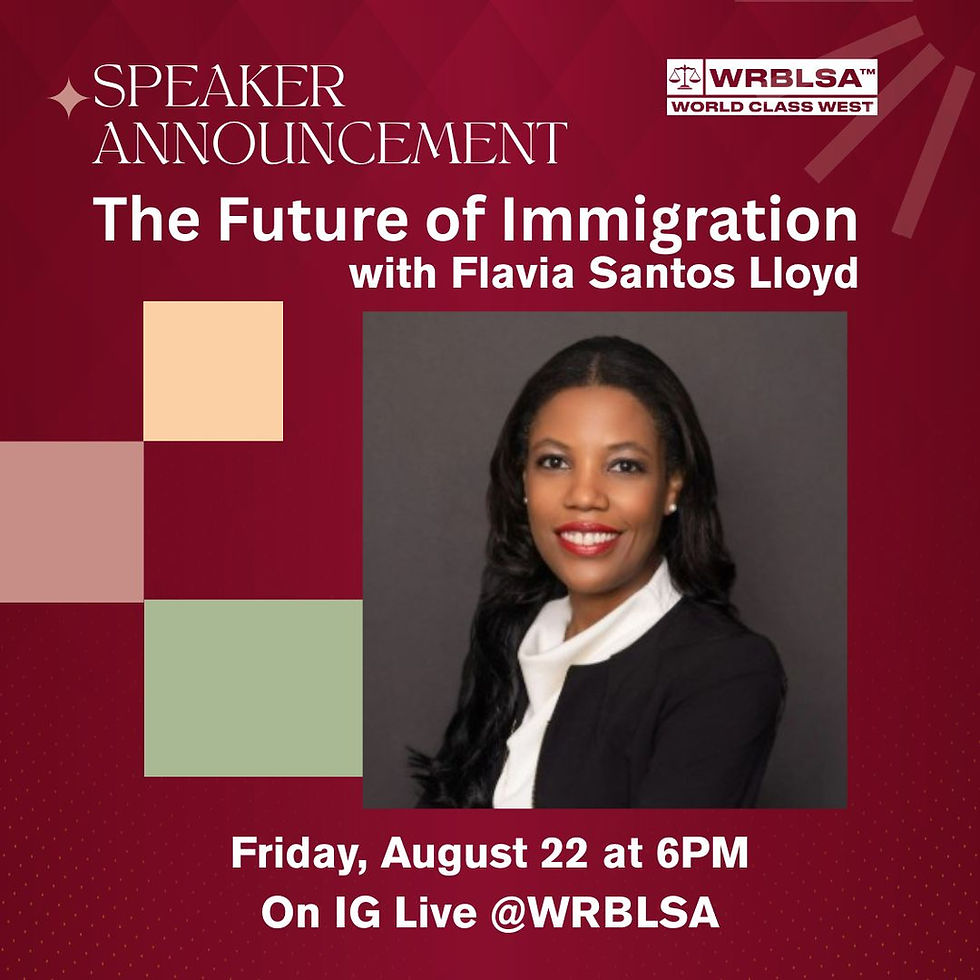 Chair Chat: The Future of Immigration with Flavia Santos Lloyd, Esq.