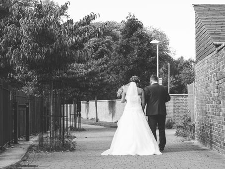 It's a nice day for a... pub wedding!