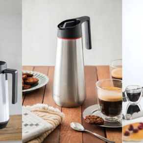Linha Exata oferece design e conforto para degustar bebidas quentes ou geladas