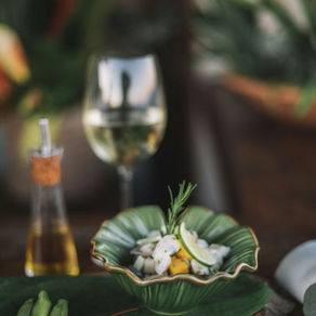 Ceviche de badejo: prato com sabor tropical está no menu do Maitei Hotel, de Arraial d' Ajuda