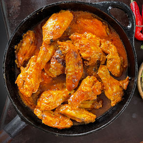 Asinha de Frango Picante (Buffalo Wings) Churrasqueadas