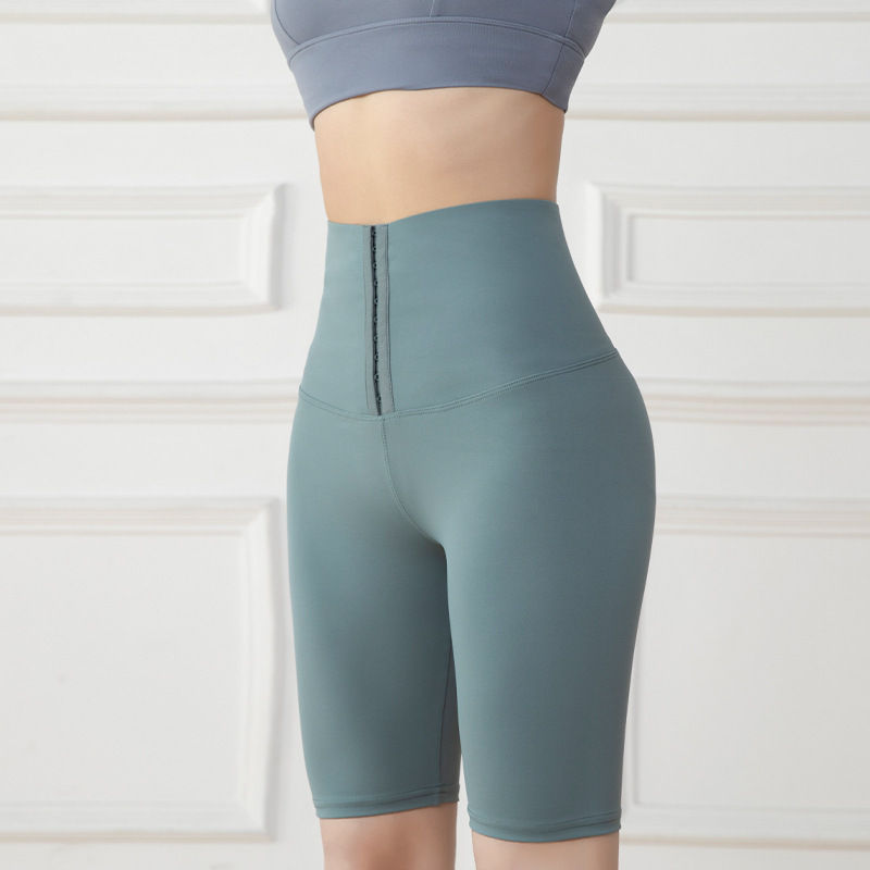 Thumbnail: Women Waist Trimmer High Waist Yoga Pants Waist Trainer Corset Leggings