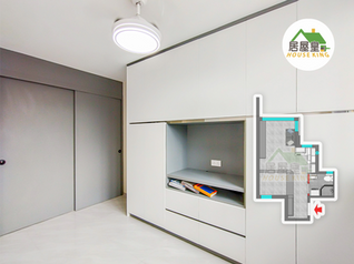 尚文苑323呎｜一房簡約風格