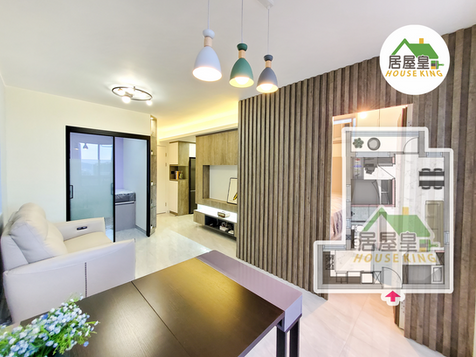 裕泰苑420呎｜兩房簡約風格