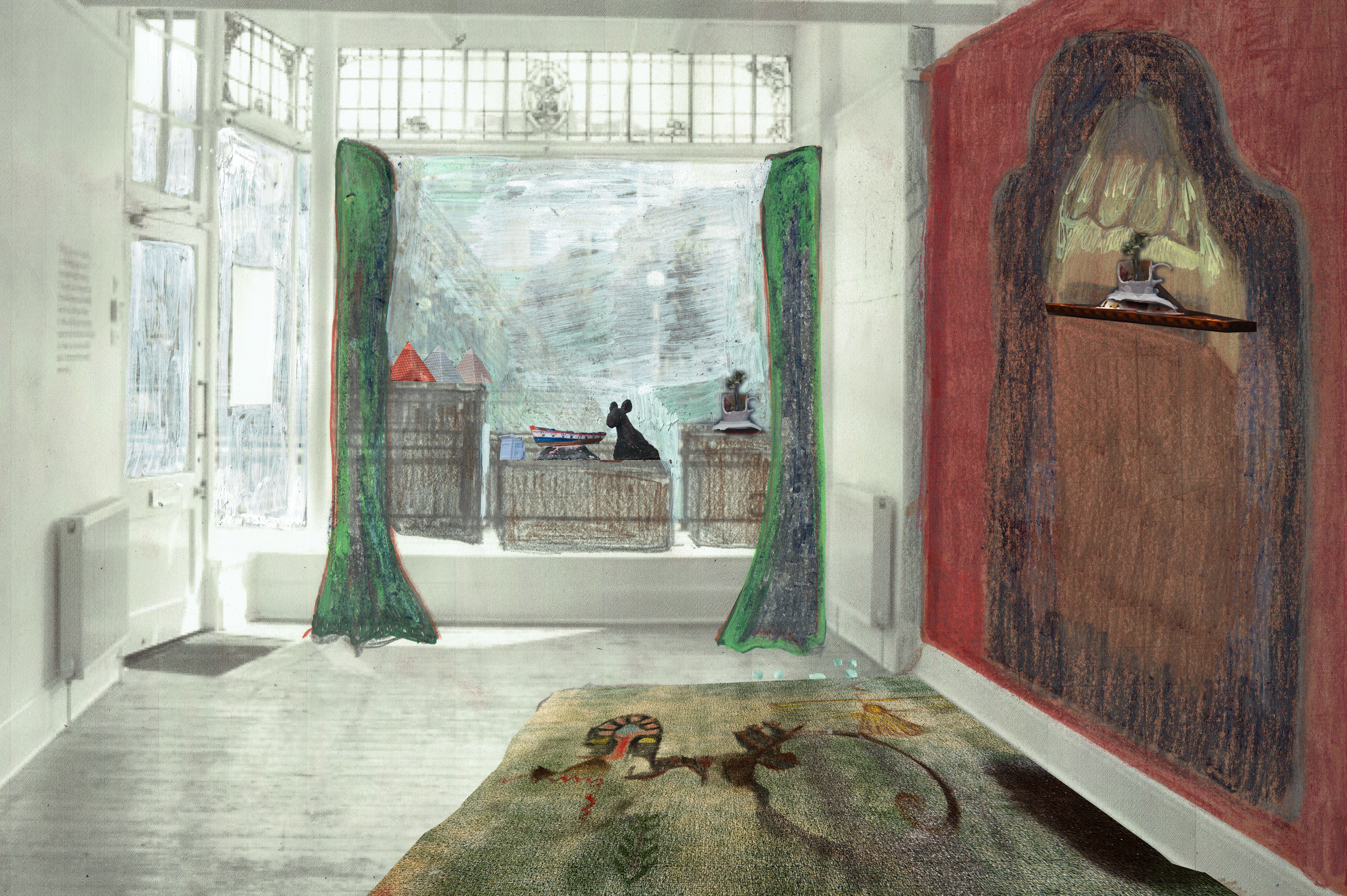 Sketch view from inside