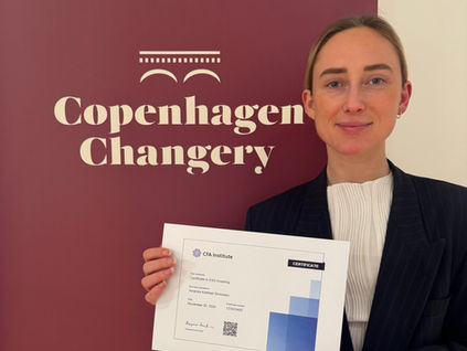Partner & ESG Practice Lead Amanda Simonsen er nu officielt CFA-certificeret* inden for ESG!