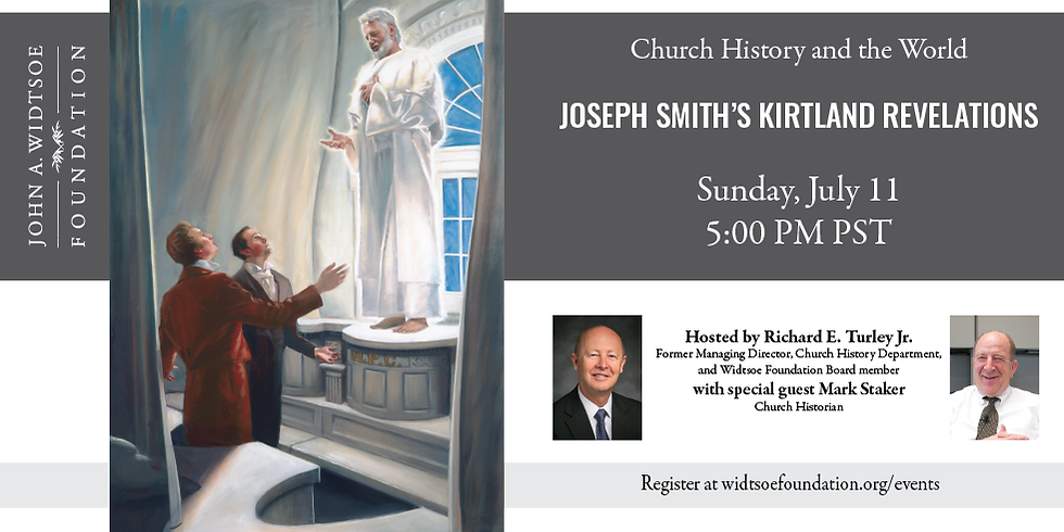Church History and the World | Joseph Smith's Kirtland Revelations