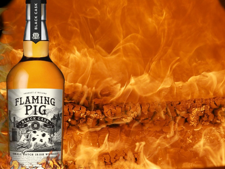Flaming Pig Irish Whiskey