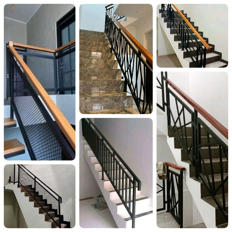 Jasa Pembuatan Railing Tangga Besi dan Stainless Steel Harga Murah Desain Minimalis Modern Terdekat 24 Jam online
