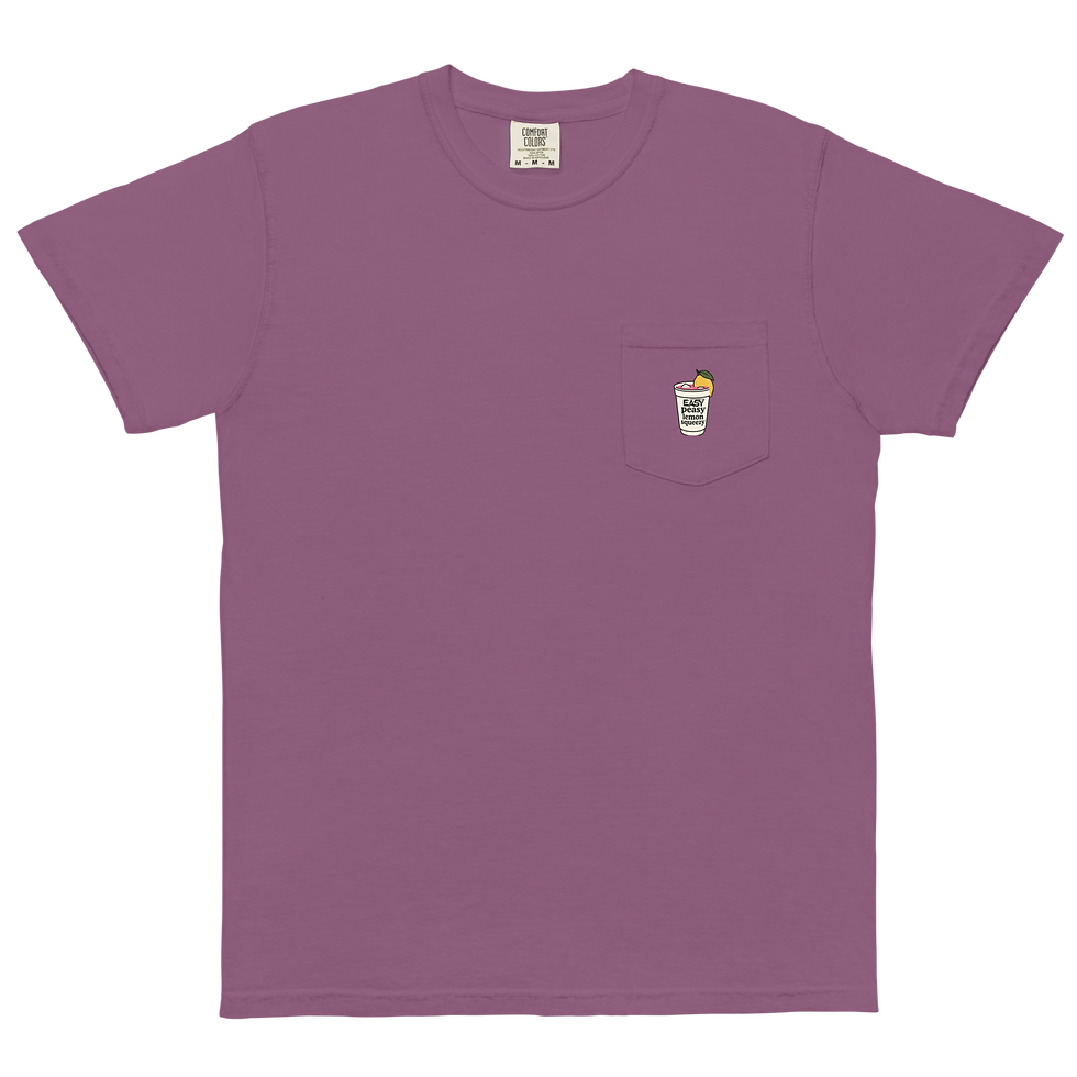 Thumbnail: Easy Peasy Lemon Squeezy Unisex Pocket Tee