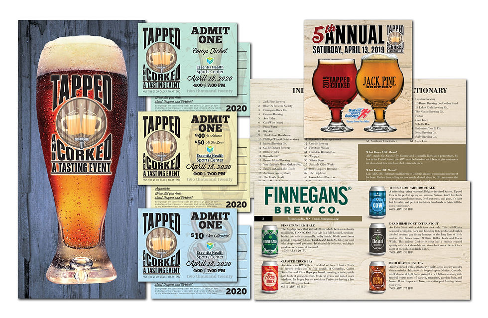 Tapped and Corked Tasting Event