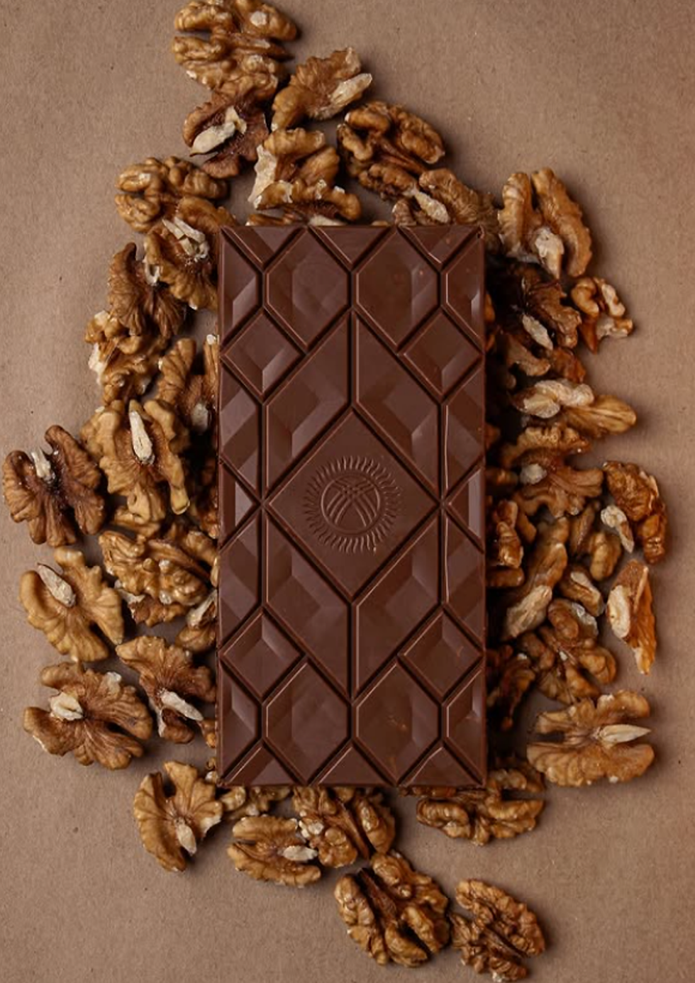 Thumbnail: Kyrgyzstan 55% Dark Chocolate with Walnuts — Pack of 5