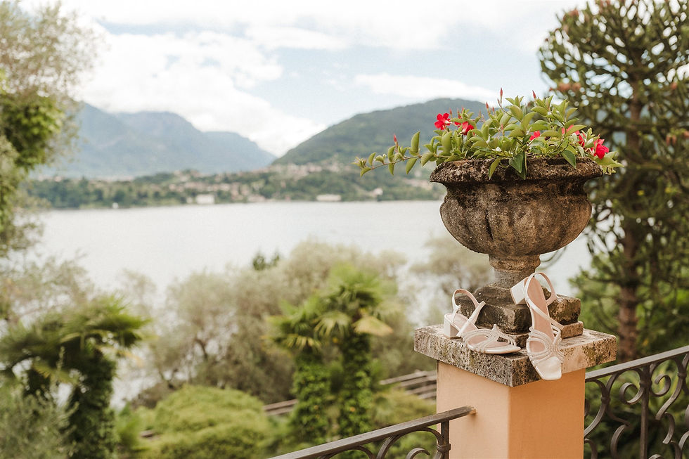 Villa La Collina Aussicht auf den See